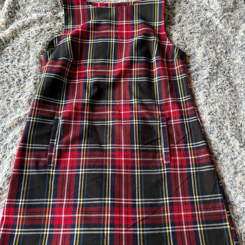 BB Dakota Plaid Shift Dress